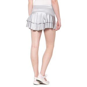 Sofibella silver tennis skirt  Skort ruffle